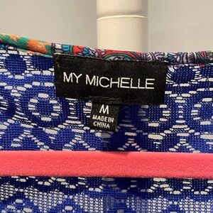 Light and airy, multi -color summer dress!